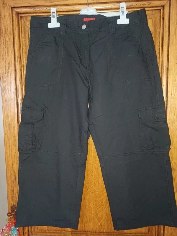 Black Tissaia cotton bermuda shorts size 42 – photo 2
